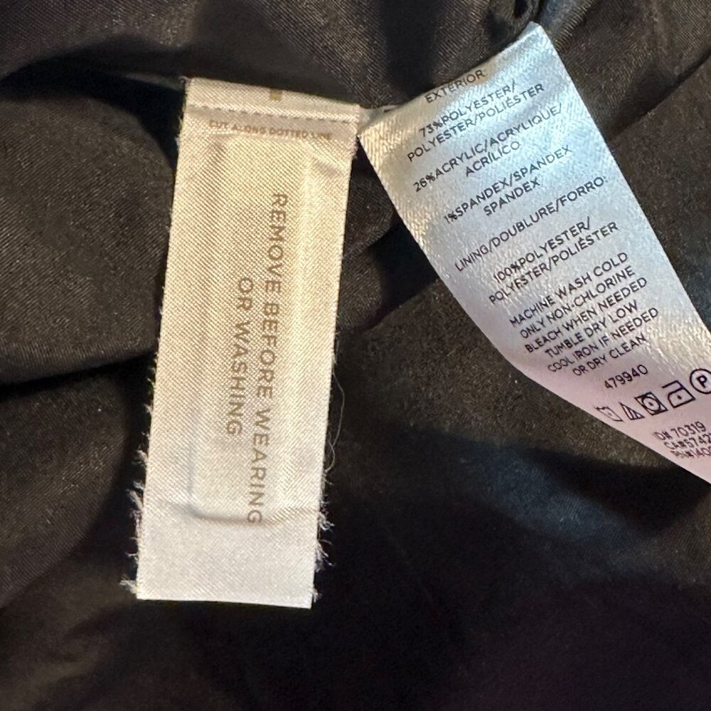 Loft Multicolor Tweed Fully Lined Skirt Flare Flounce Red Orange Fall SZ 6 NWOT - Picture 8 of 8